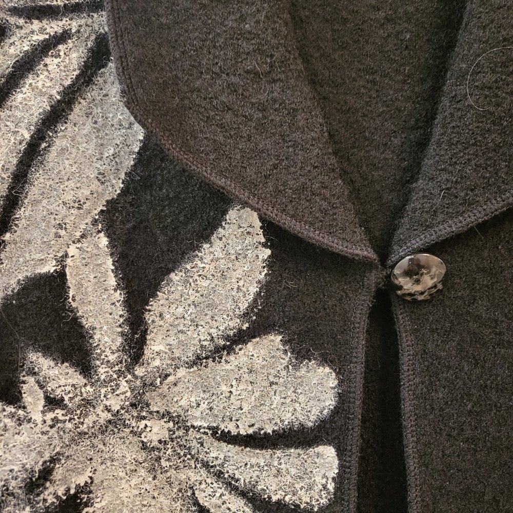 Lightweight Wool Hand Painted Jacket - image 2